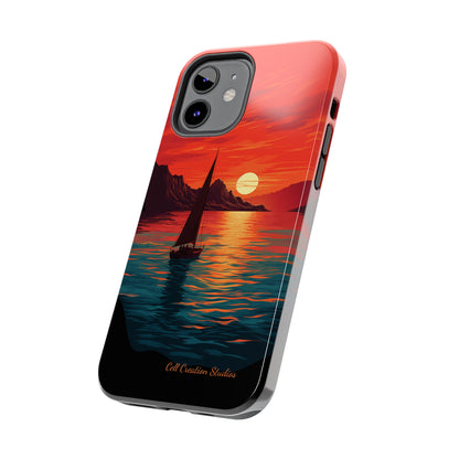 "Serenity at Sunset" -Tough iPhone Cases