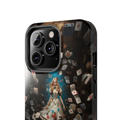 Introducing the "Alice in Wonderland" Cell Phone Case – A Journey Through Imagination -Tough Phone Cases