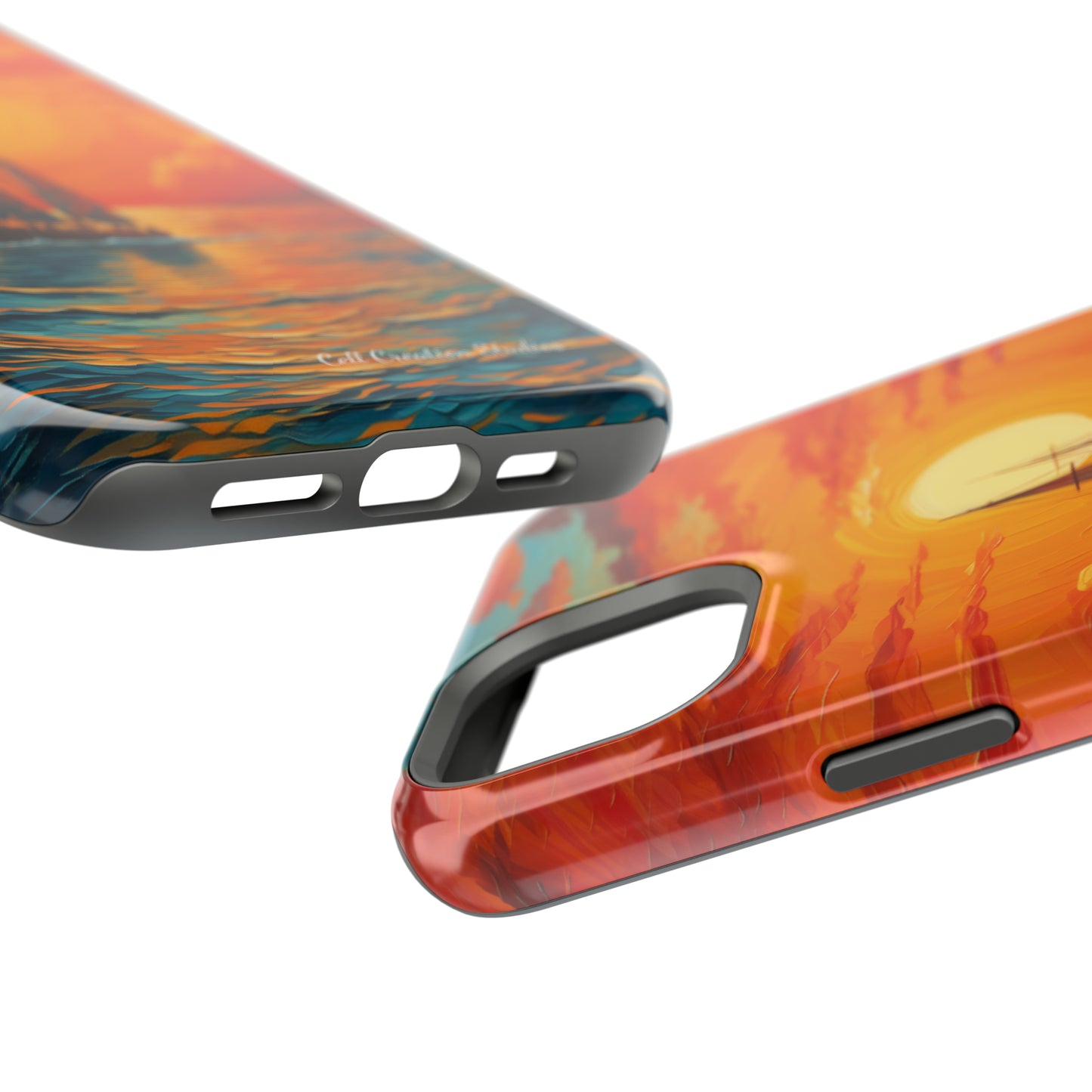 "Sailboat Sunset" - MagSafe Tough iPhone Cases