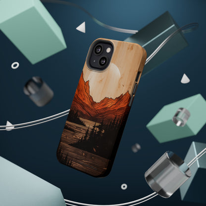 "Mountain Moonlight" Phone Case -MagSafe Tough Cases