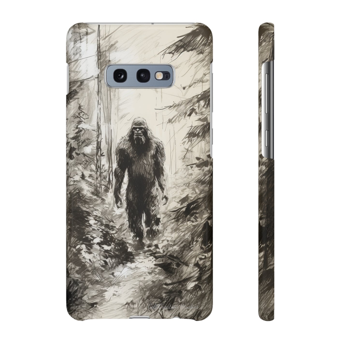 "Bigfoot in the Wilderness" Cell Phone Case – Encounter Bigfoot's Mystery -Snap Cases