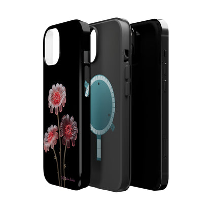 The "Desert Rose Glass Blossom" Phone Case -MagSafe Tough Cases