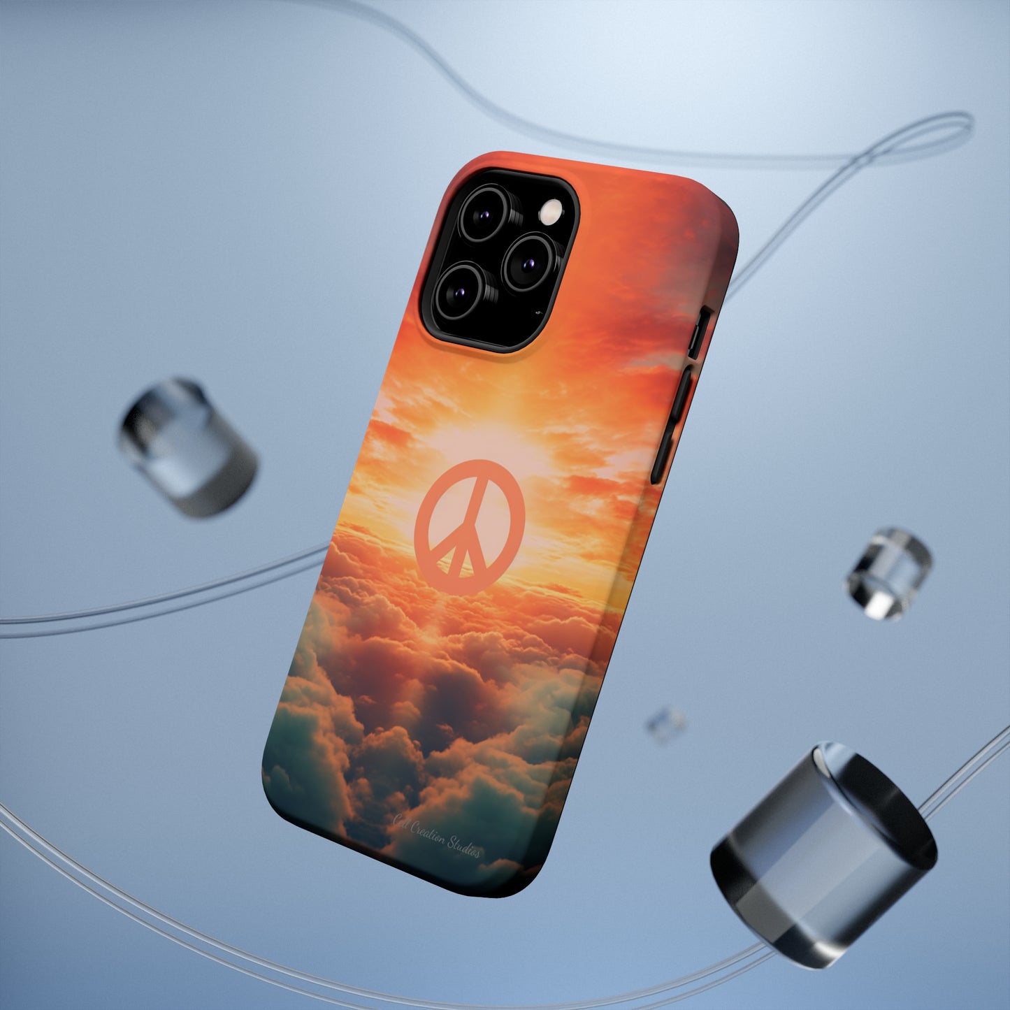 Introducing the "Sky Peace" Cell Phone Case – Carry Tranquility in Your Pocket -MagSafe Tough Cases