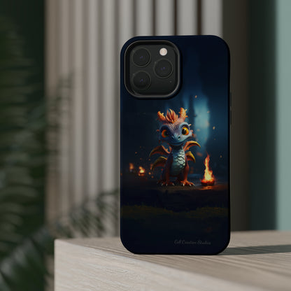 Introducing the "Azure Dragon" Cell Phone Case – Unleash Mythical Marvels -MagSafe Tough Cases