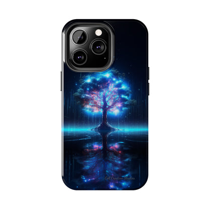 Introducing the "Luminous Tree" Cell Phone Case – Illuminate Your Style with Nature's Glow -Tough Phone Cases