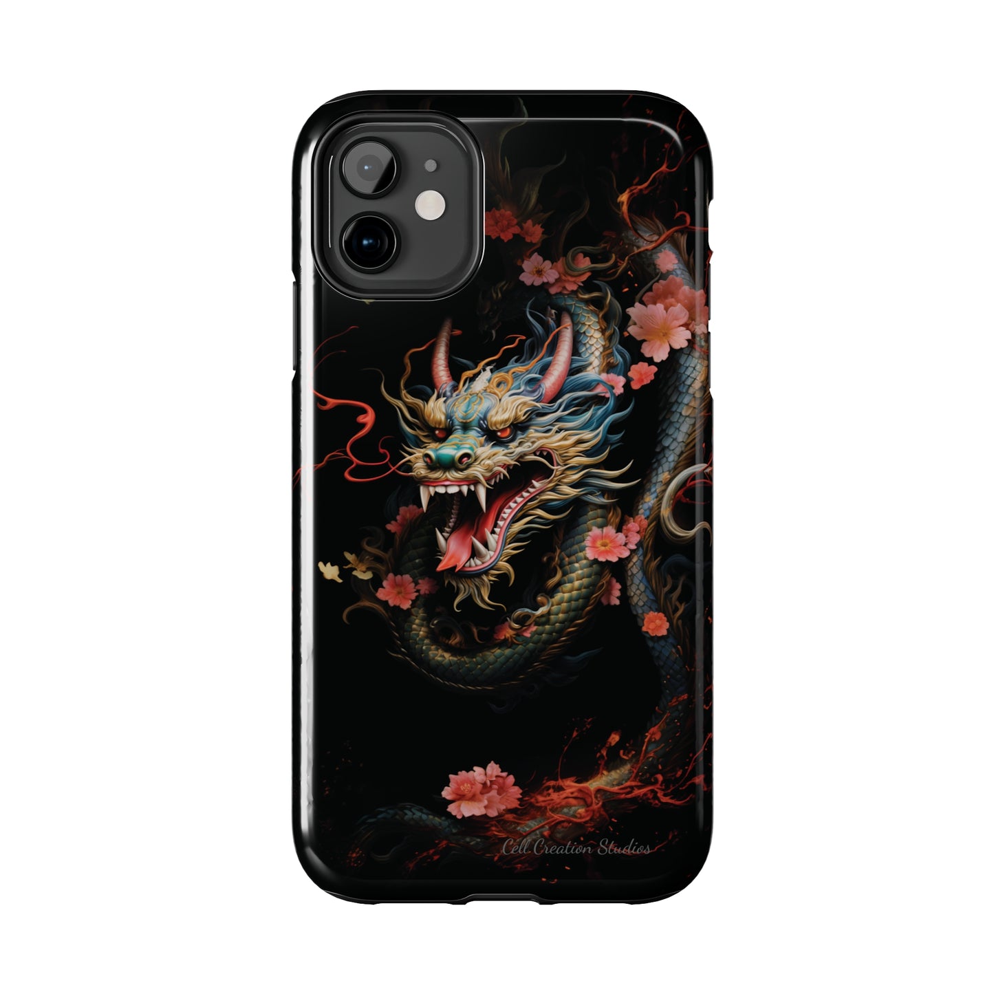 Introducing the "Mystical Japanese Dragon" Cell Phone Case – Unleash the Dragon's Power -Tough Phone Cases