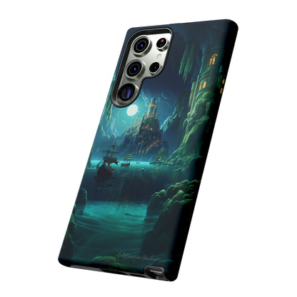 Introducing the "Moonlit Ancient City" Cell Phone Case – Explore Mysteries in the Glow of Moonlight -Tough Cases