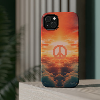 Introducing the "Sky Peace" Cell Phone Case – Carry Tranquility in Your Pocket -MagSafe Tough Cases