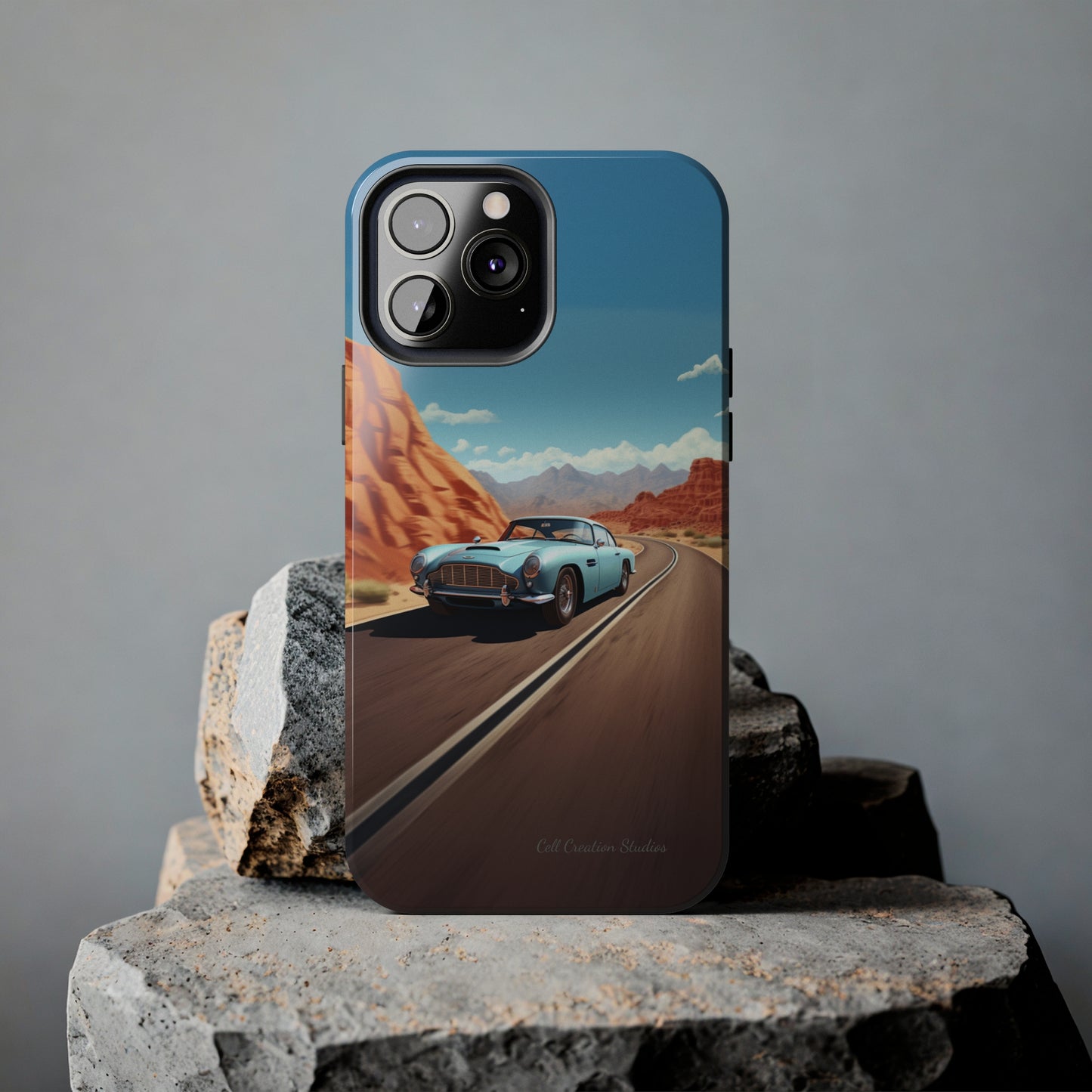 "Silver Racing Legend" -Tough iPhone Cases