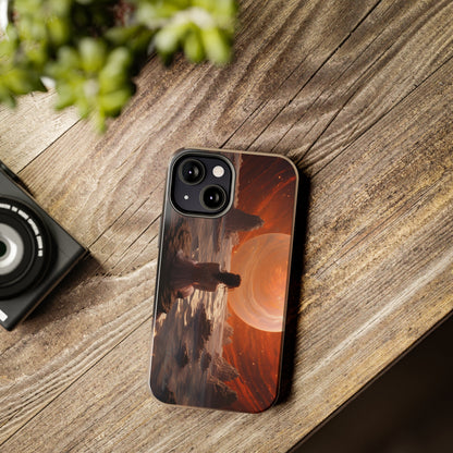 Introducing the "Stargazer's Serenity" Cell Phone Case – Embrace Cosmic Tranquility! -Tough Phone Cases