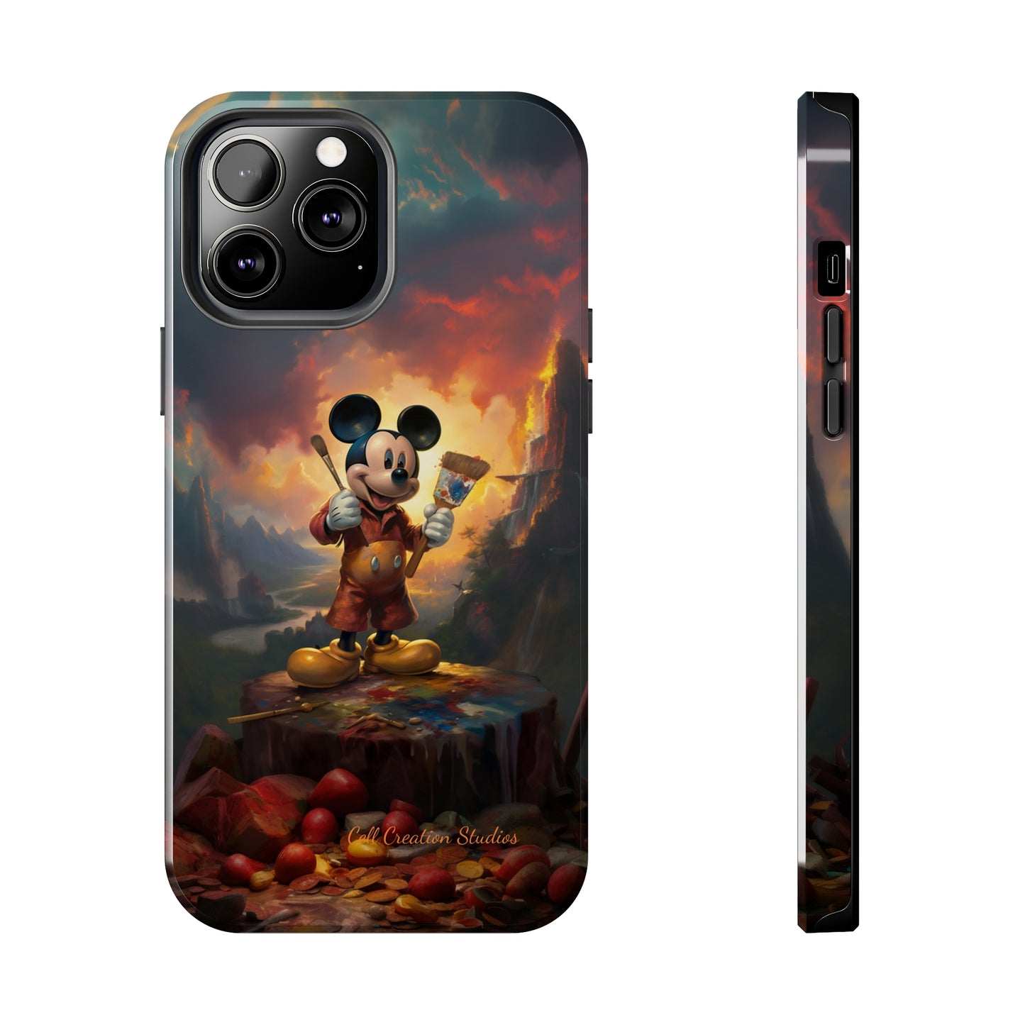 "Artist Mickey" -Tough iPhone Cases