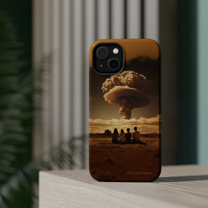 Introducing our "Skywatchers" Cell Phone Case - A Thought-Provoking Design -MagSafe Tough Cases