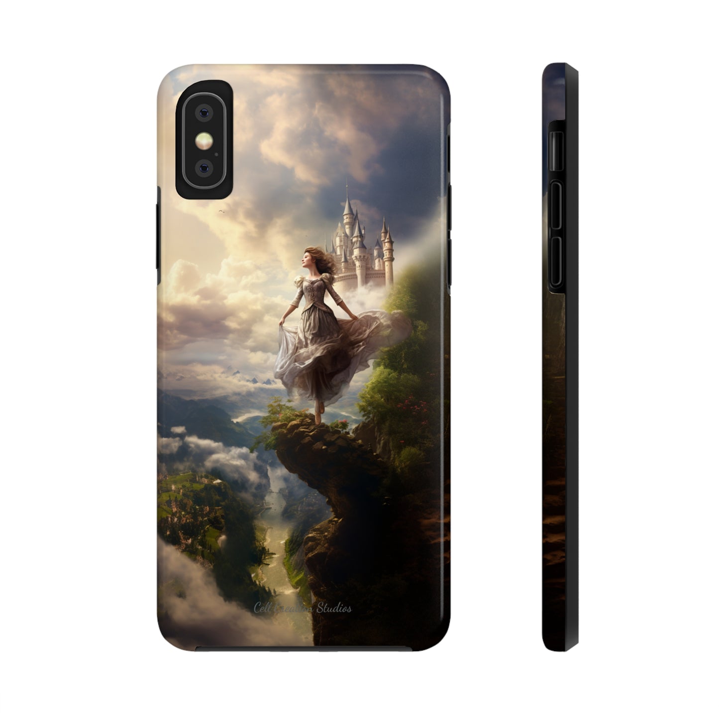 Introducing the "Enchanted Castle Discovery" Cell Phone Case – Uncover the Magic of The Castle On The Hilltop-Tough Phone Cases