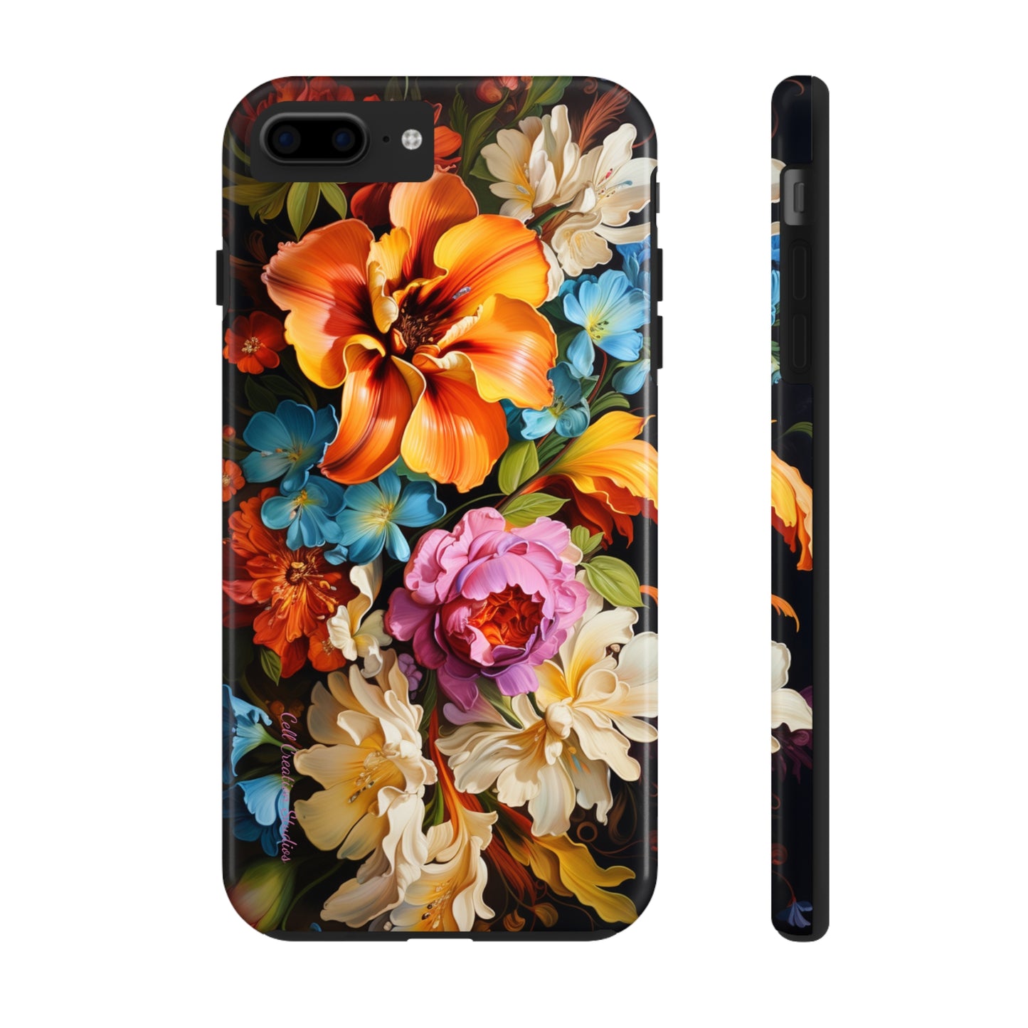 Introducing the "Floral Elegance" Cell Phone Case – Blossom with Style -Tough Phone Cases