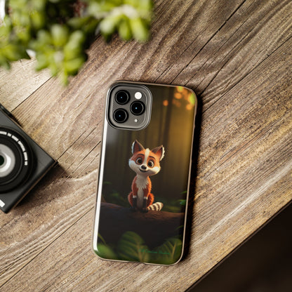 Introducing the "Enchanted Woods Fox" Cell Phone Case – Step into a Whimsical World of Adventure! -Tough Phone Cases