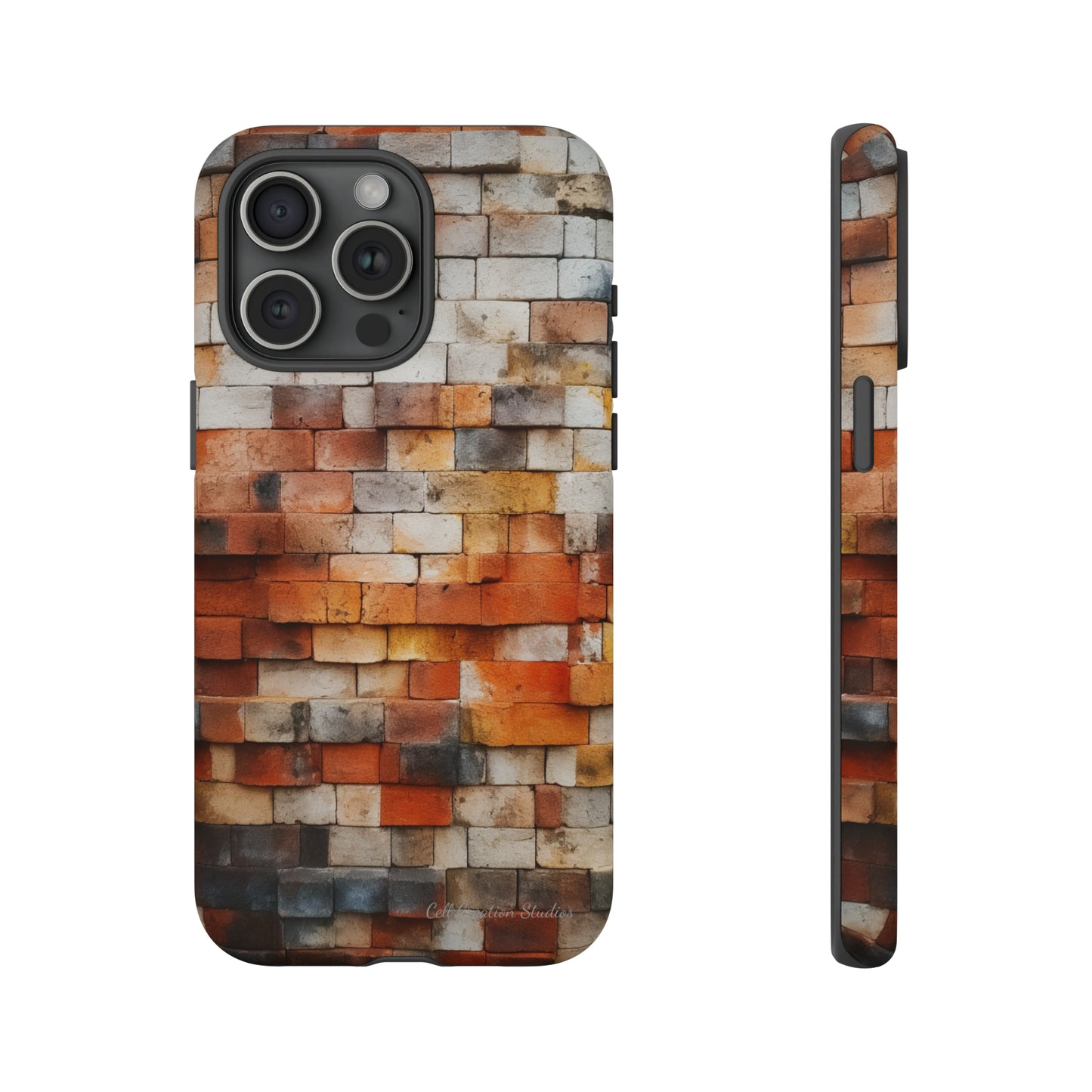 Introducing our "Urban Brickwork" Cell Phone Case – the perfect fusion of style and protection for your device -Tough Cases