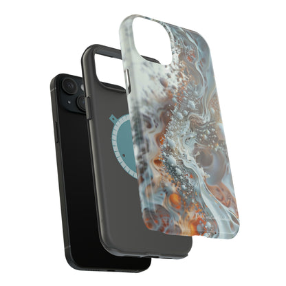 "3D Liquid Splash" -MagSafe Tough iPhone Cases