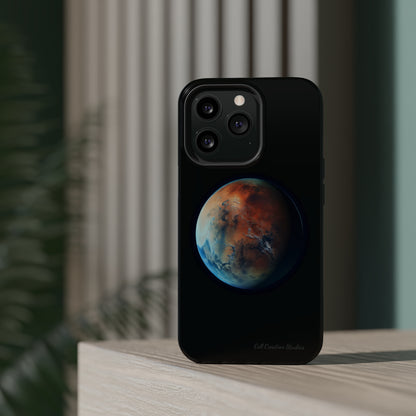 Introducing the "Mars Marvel" Cell Phone Case – Explore the Red Planet -MagSafe Tough Cases