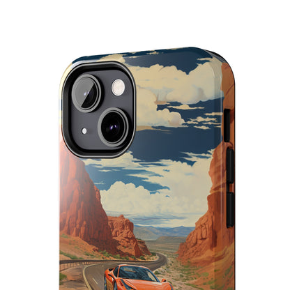 "Desert Racer Ferrari Edition" -Tough iPhone Cases