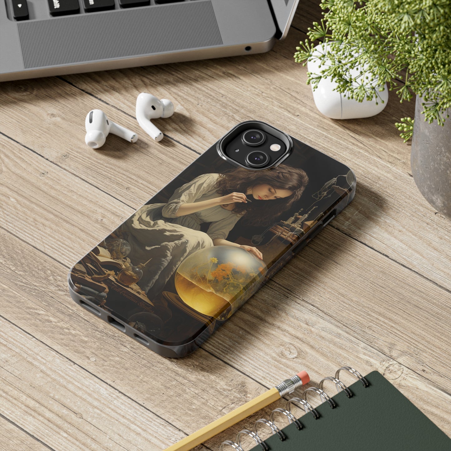 Introducing the "Mystic Botanist" Cell Phone Case – Discover the Secrets Within -Tough Phone Cases