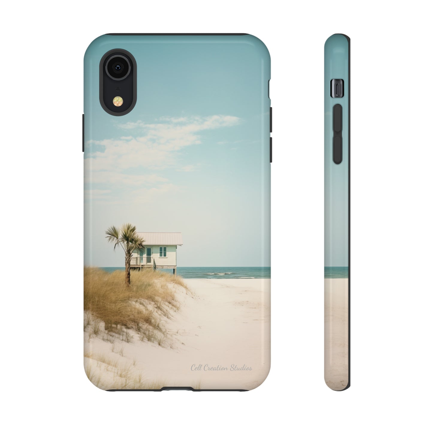 "Seaside Haven" -Tough iPhone Cases