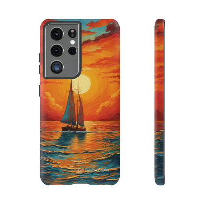 "Sailboat Sunset" - Tough Samsung Cases