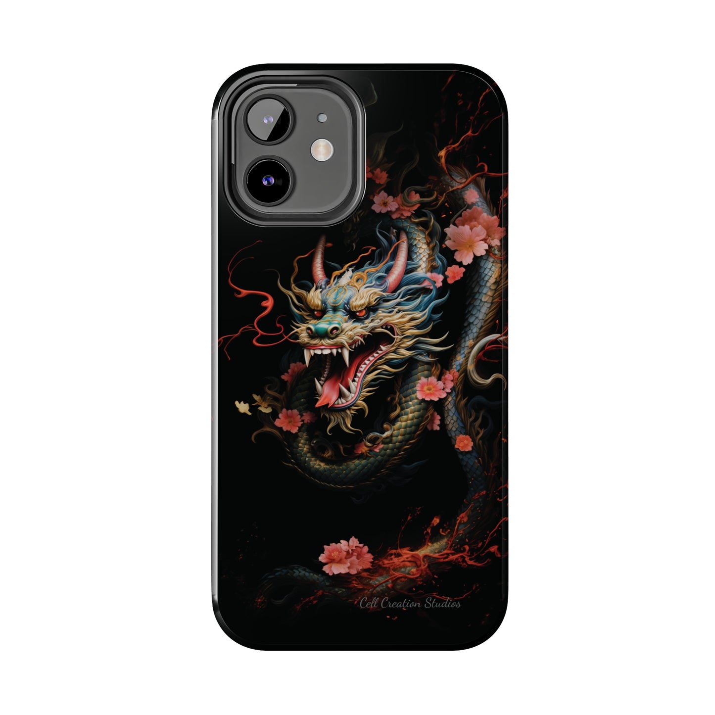 Introducing the "Mystical Japanese Dragon" Cell Phone Case – Unleash the Dragon's Power -Tough Phone Cases