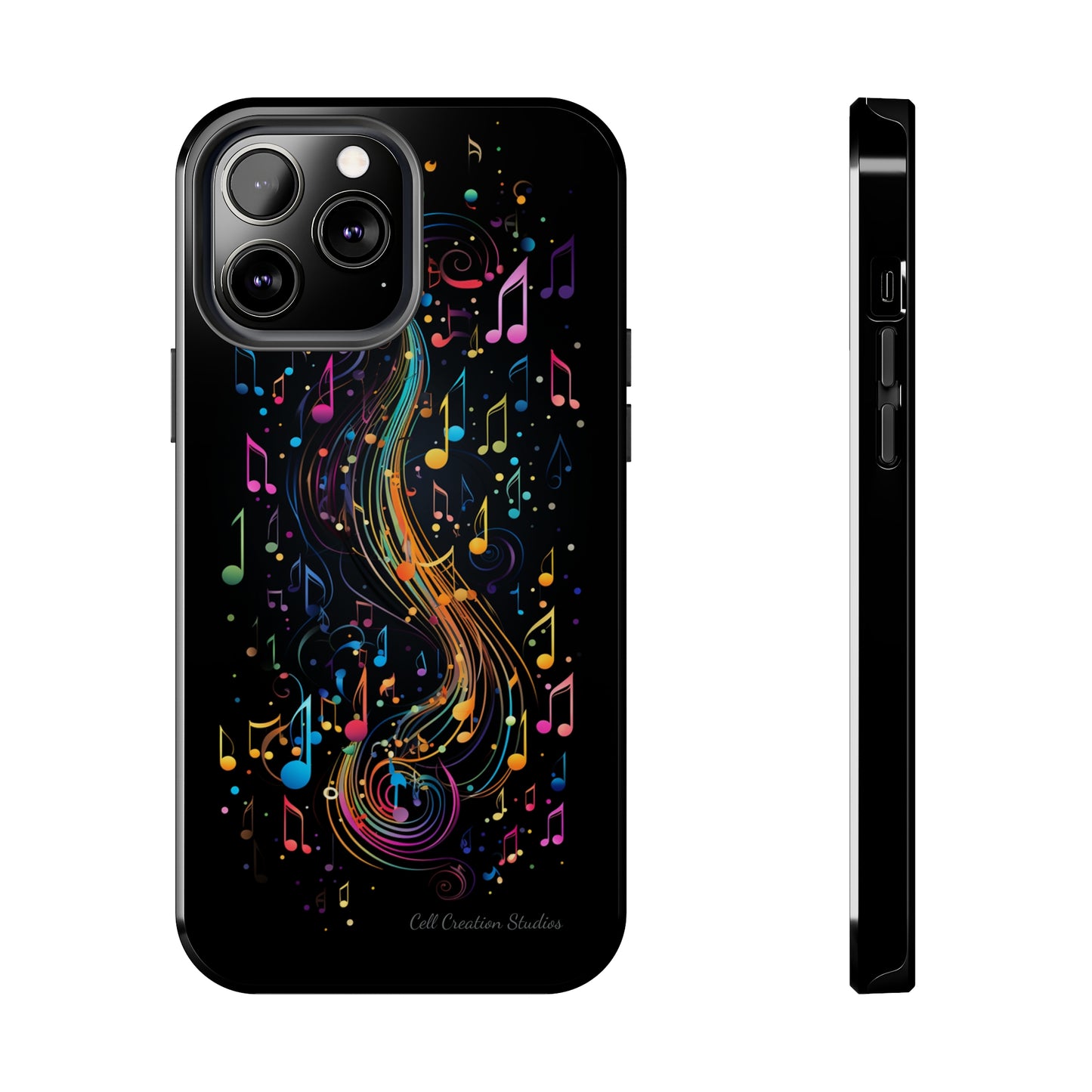 Elevate Your Style and Passion for Music with Our "Harmonious Notes" Cell Phone Case -Tough Phone Cases