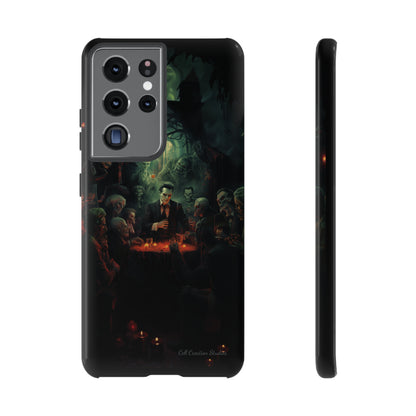 Introducing the "Ghoulish Gala" Cell Phone Case – Dracula's Halloween Soiree -Tough Cases