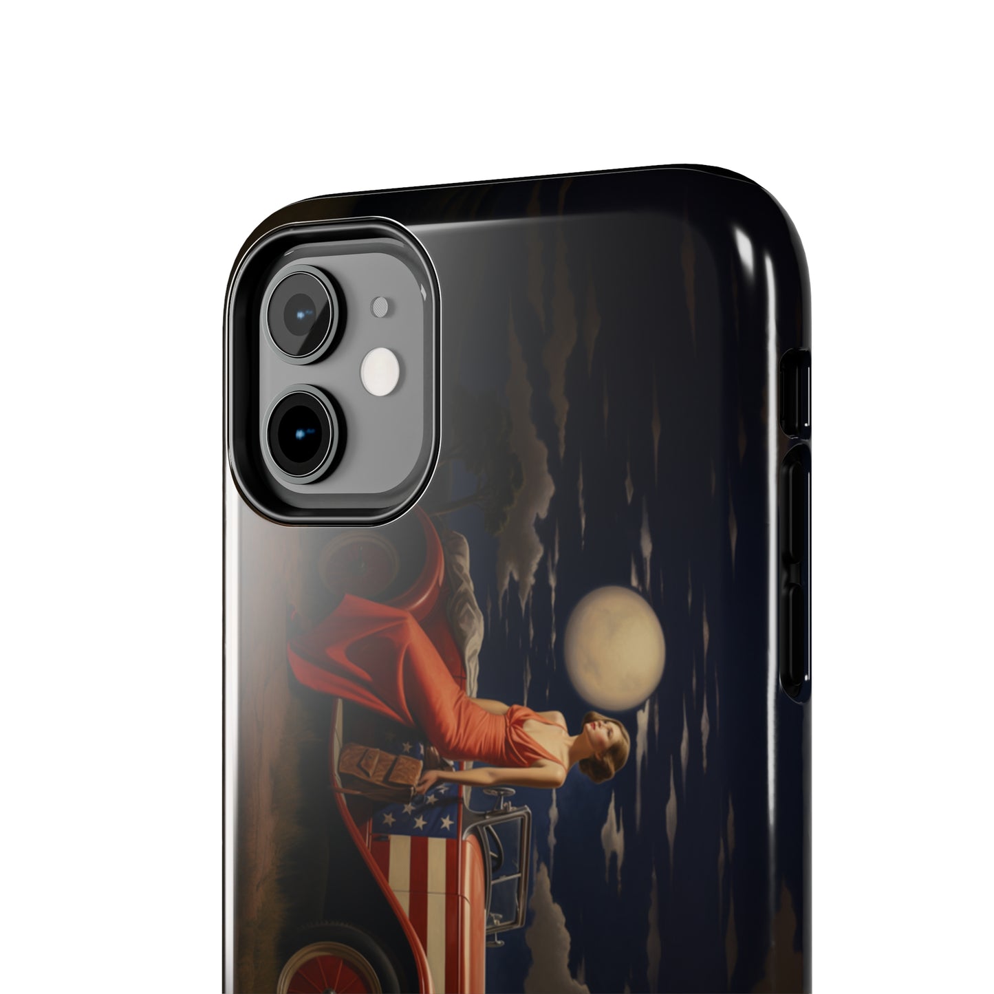 Introducing the "Desert Dreamer - 1920s Americana" Cell Phone Case – Embrace Nostalgic Elegance with Vintage Desert Charm -Tough Phone Cases