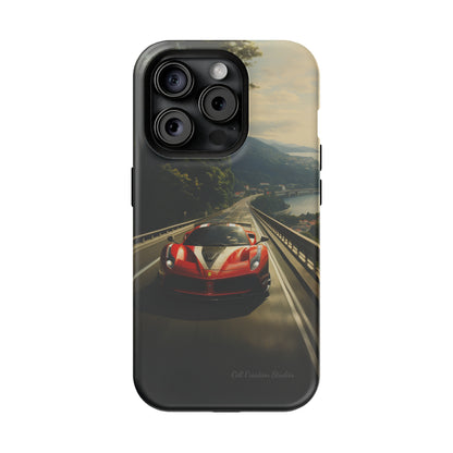 "Tropical Thrill Ferrari Edition" -MagSafe Tough iPhone Cases