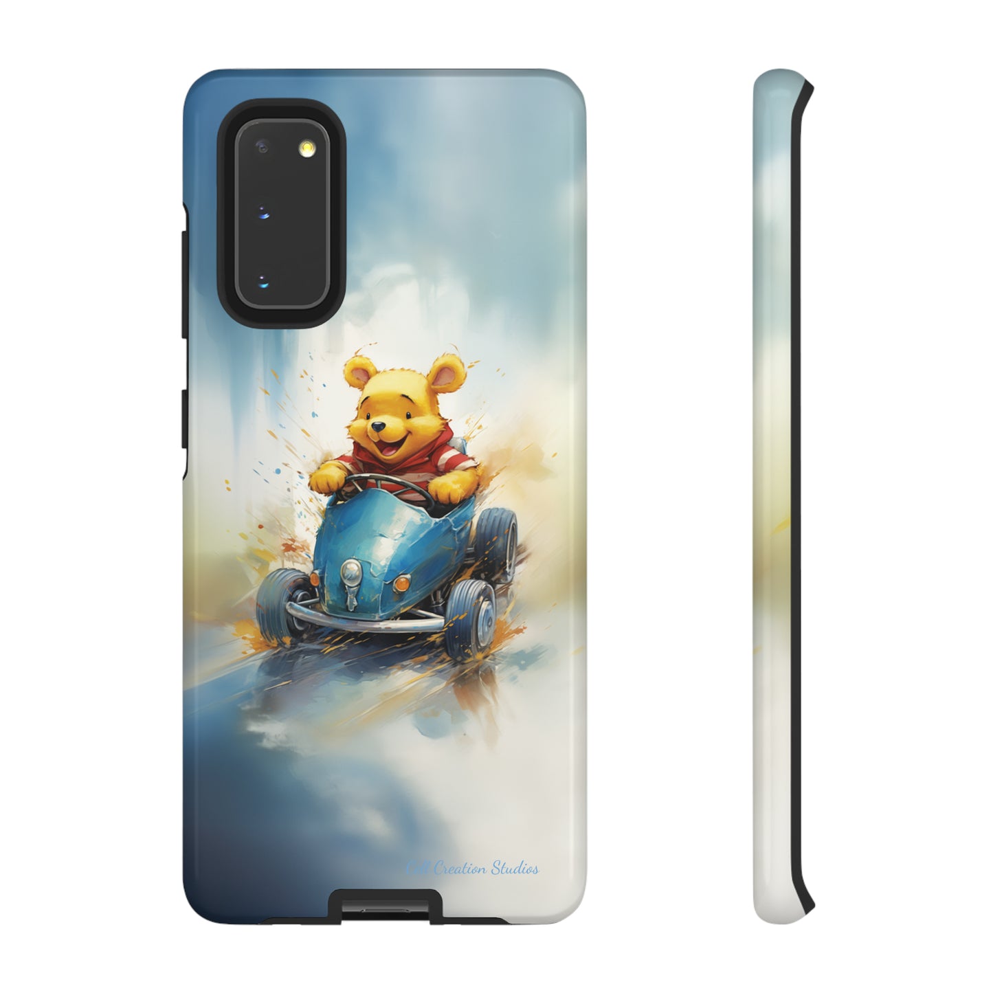 "Winnie-the-Pooh's Race Day" Phone Case -Tough Cases