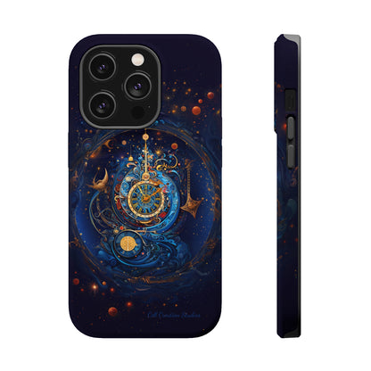 "Cosmic Clock Elegance" -MagSafe Tough iPhone Cases