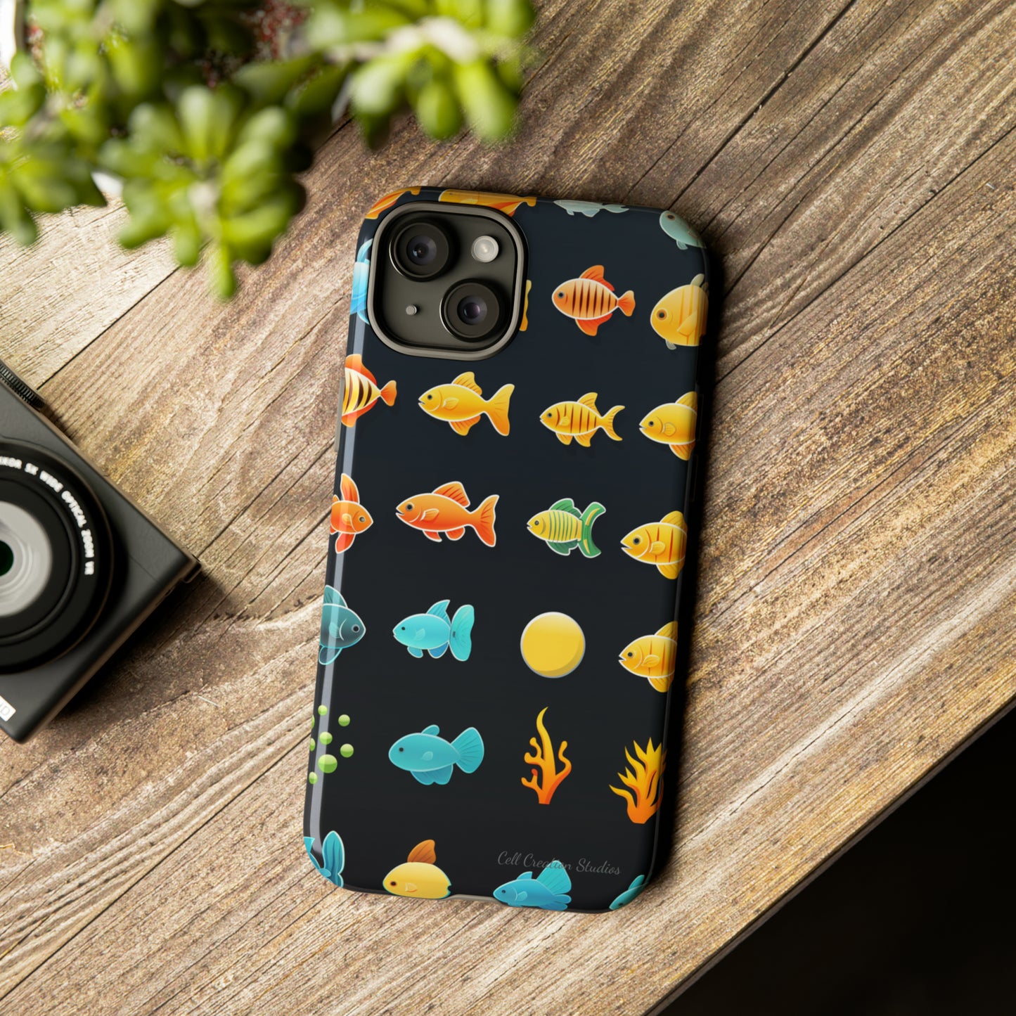 "AquaArt Fish" -Tough Phone Cases