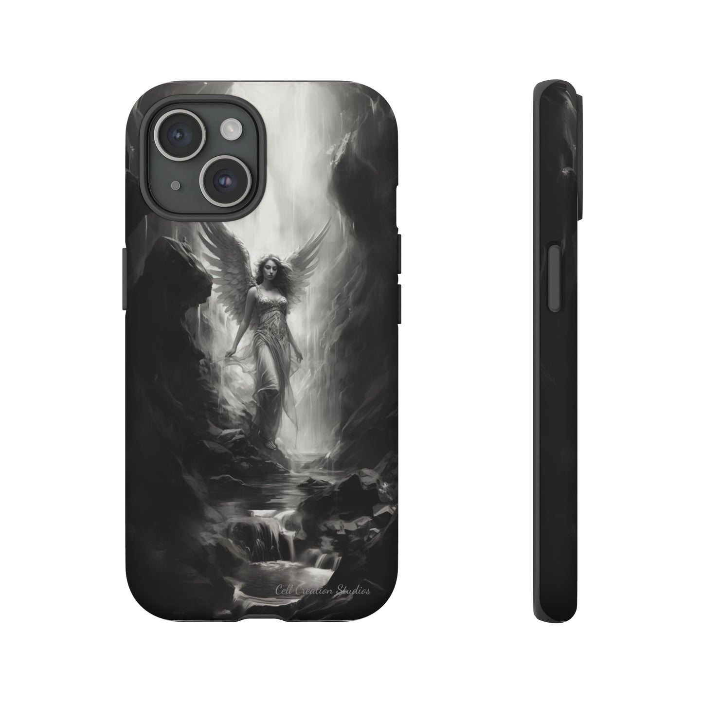 "Seraphic Streams" Angelic Ravine Phone Case -Tough Cases