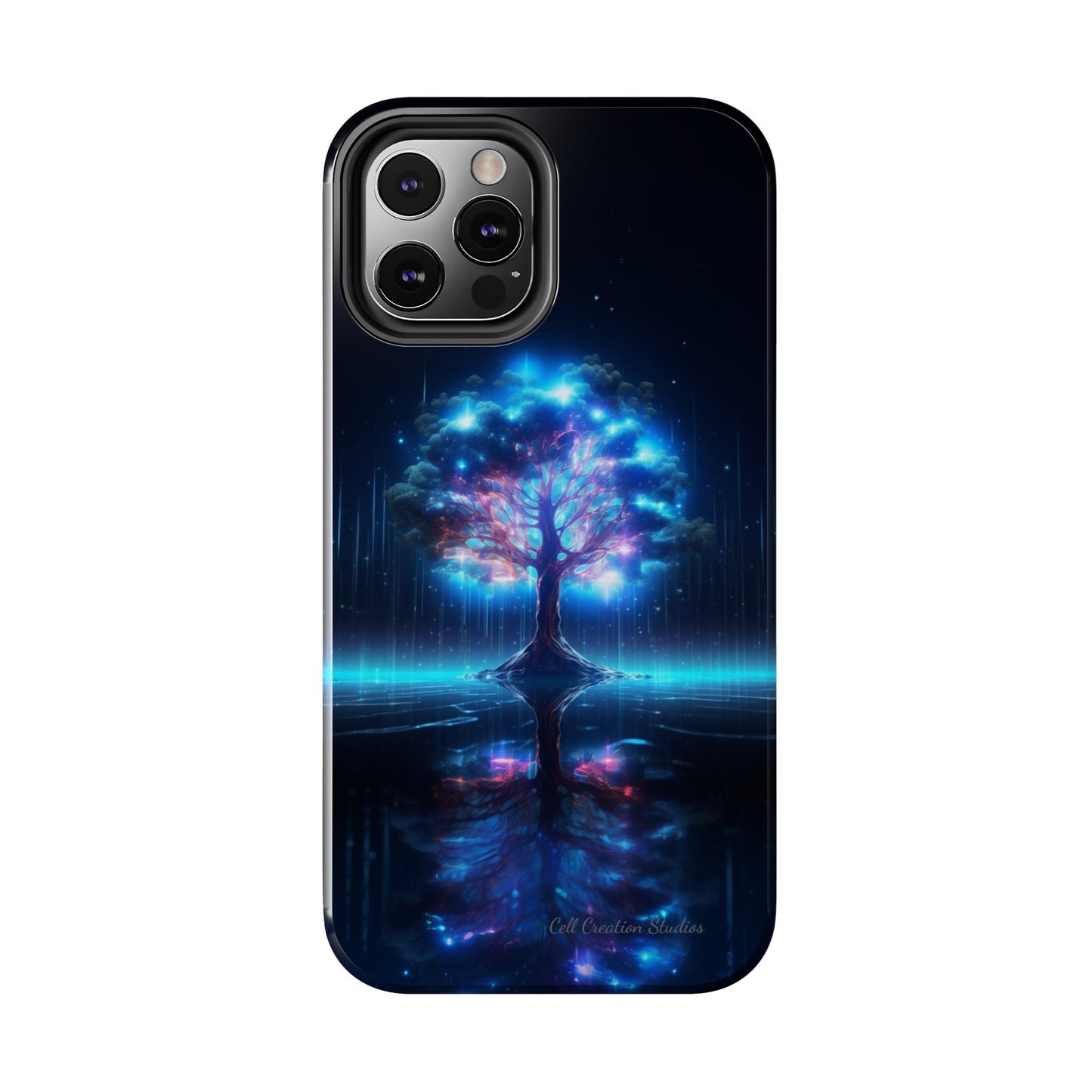 Introducing the "Luminous Tree" Cell Phone Case – Illuminate Your Style with Nature's Glow -Tough Phone Cases