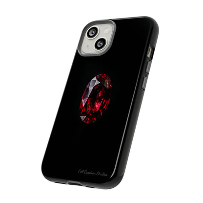 "Ruby Radiance" Phone Case -Tough Cases