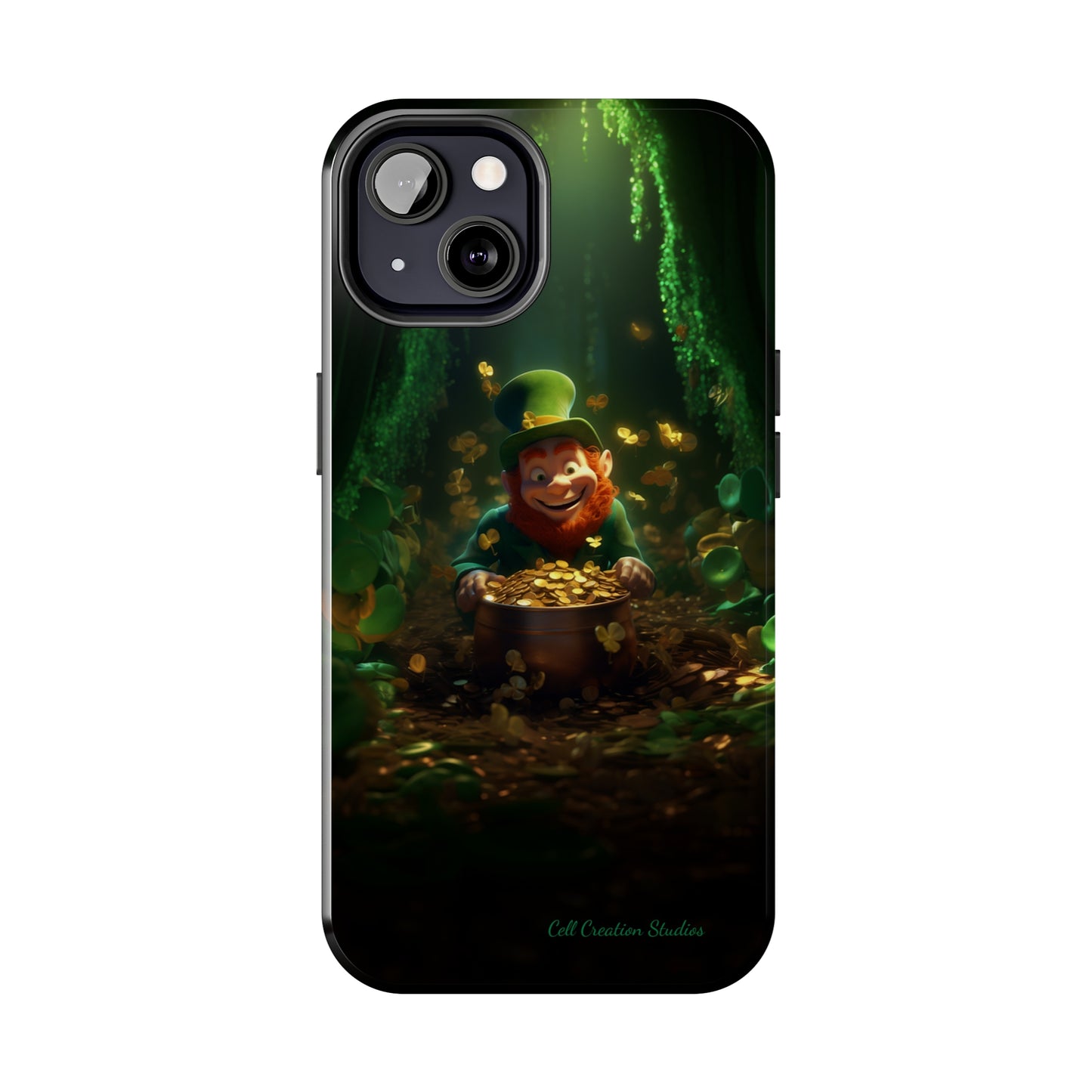 Introducing the "Leprechaun's Pot of Gold" Cell Phone Case – A Touch of Irish Charm -Tough Phone Cases