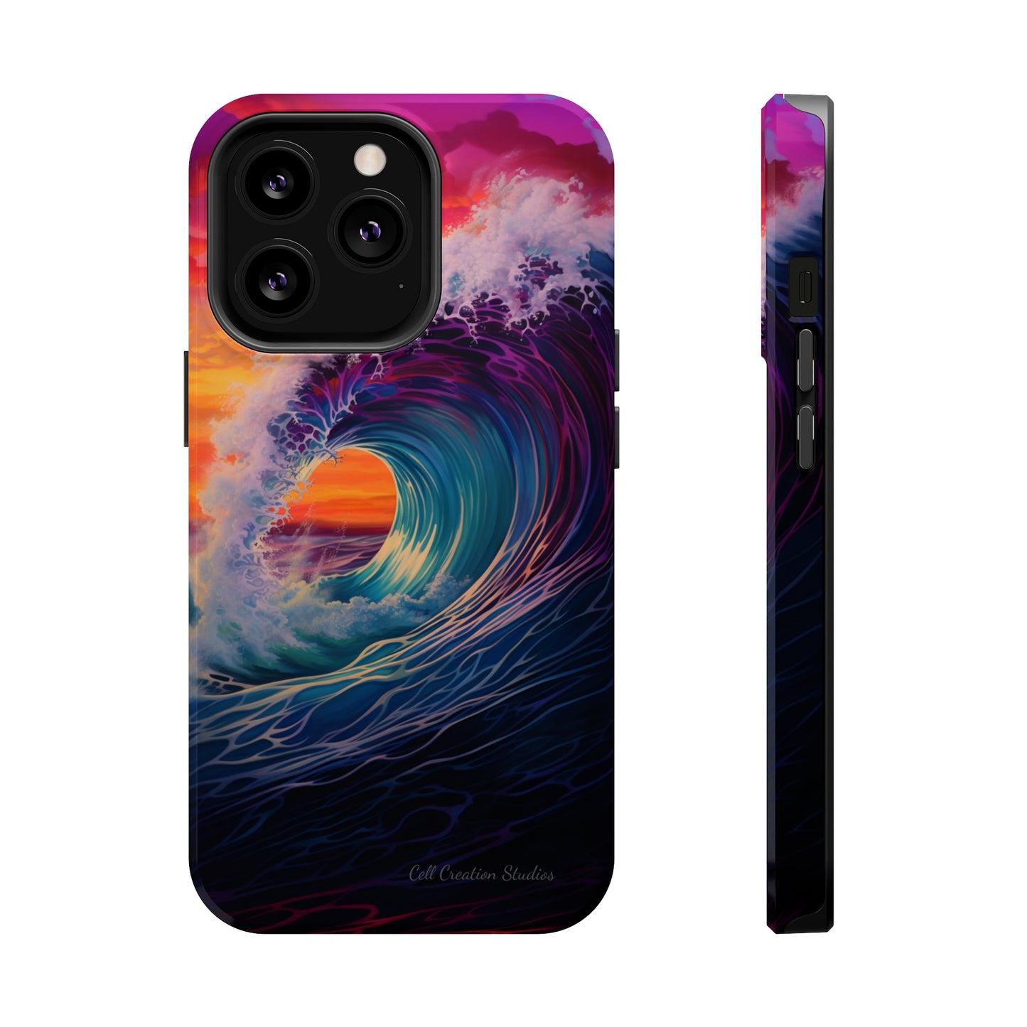 "Ocean Tidal Wave" Phone Case -MagSafe Tough Cases