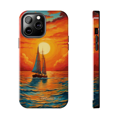 "Sailboat Sunset" -Tough iPhone Cases