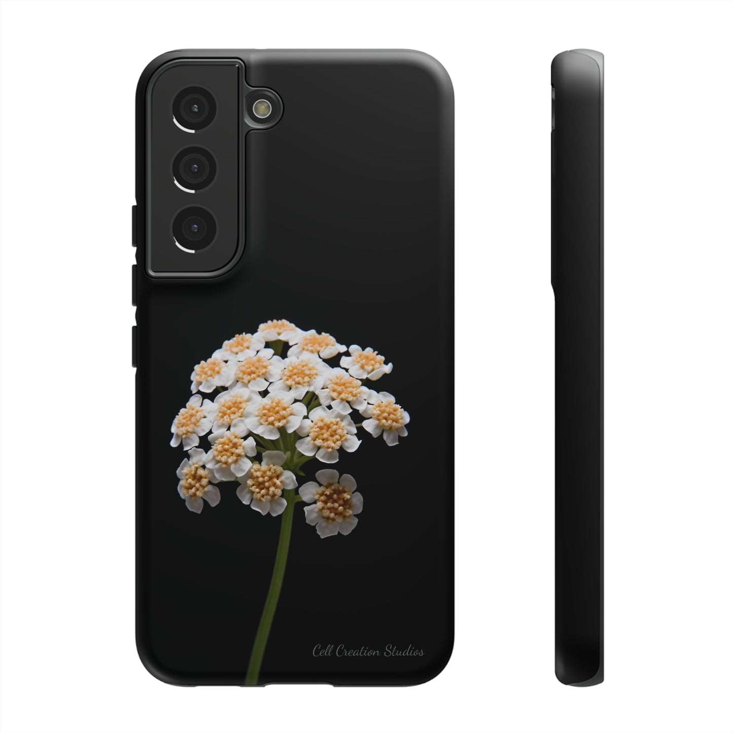 "Elegant Yarrow Bloom" -Tough Samsung Phone Cases