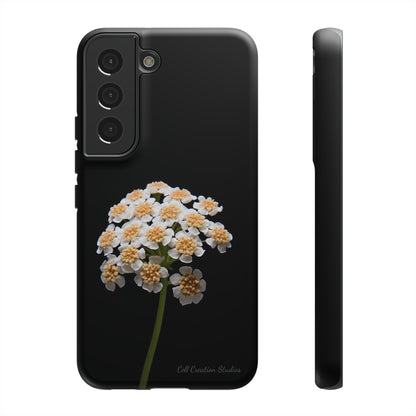 "Elegant Yarrow Bloom" -Tough Samsung Phone Cases