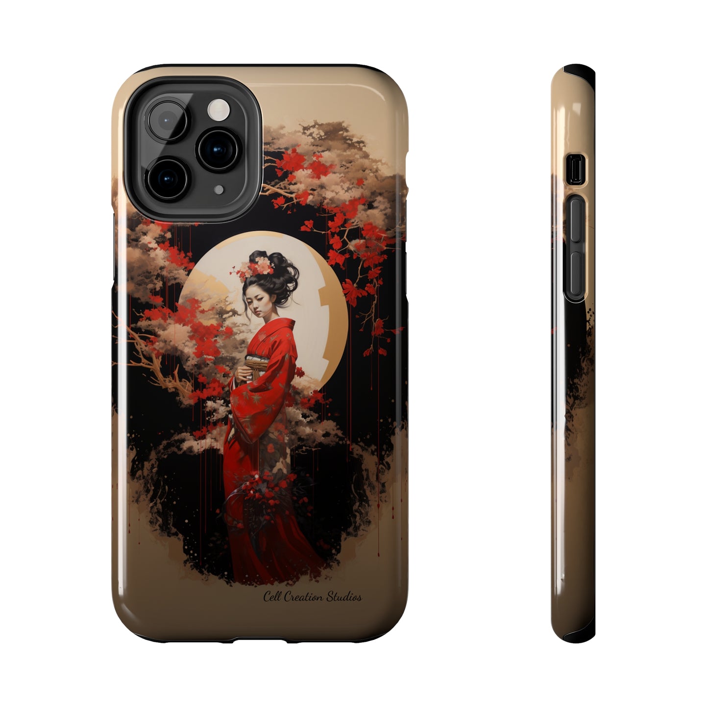 "Japanese Geisha Art" Phone Case -Tough Phone Cases