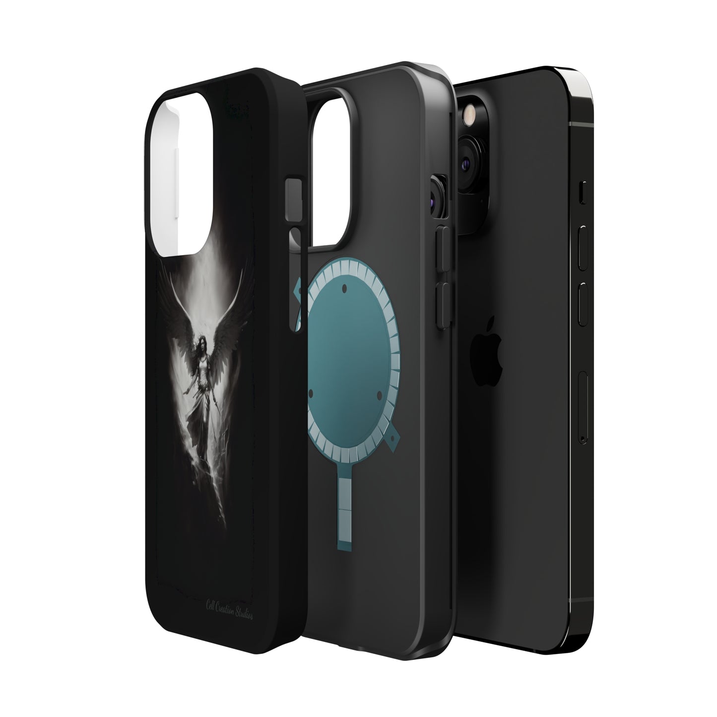 "Celestial Angelic Guardian" -MagSafe Tough Phone Cases