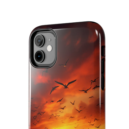 Introducing the "Sunset Soar" Cell Phone Case – Embrace Freedom and Beauty -Tough Phone Cases