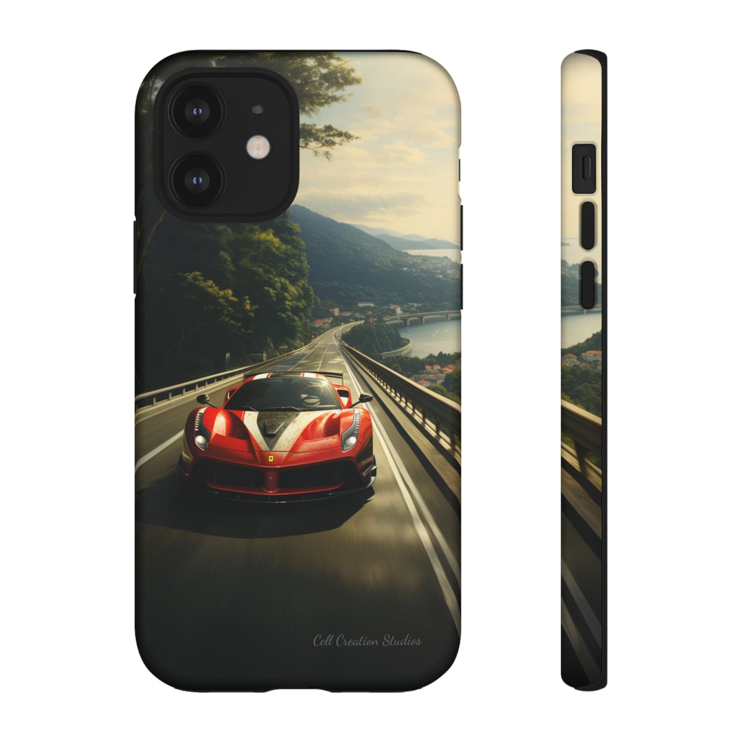 "Tropical Thrill Ferrari Edition" -Tough iPhone Cases