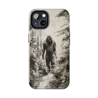 "Bigfoot in the Wilderness" Cell Phone Case – Encounter Bigfoot's Mystery -Tough Phone Cases