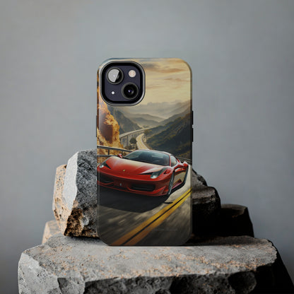 "Mountain Majesty Ferrari Edition" -Tough iPhone Cases