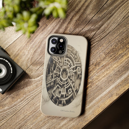 "Discover the Mystery: Maze-Inspired Cell Phone Case" -Tough Phone Cases