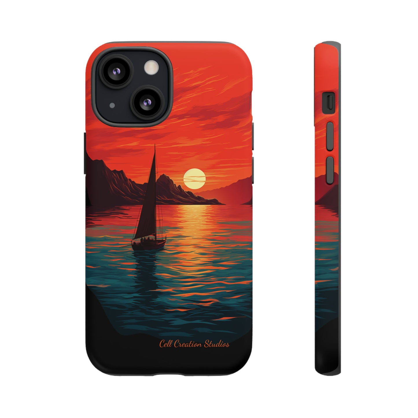 "Serenity at Sunset"  -Tough iPhone Cases